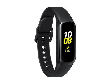 Narukvica Samsung Galaxy Fit SM-R370NZKASEE, mjerenje aktivnosti, senzor otkucaja, crna