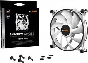 Ventilator BE QUIET Shadow Wings 2, 140mm, 900 okr/min, PWM, bijeli