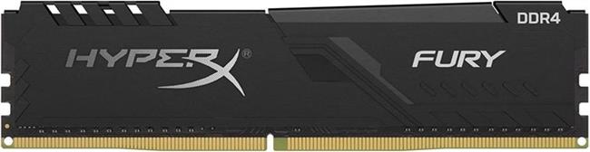 Memorija Kingston DDR4 8GB 3200MHz DDR4 CL16 DIMM 1Rx8 HyperX FURY Black, HX432C16FB3/8