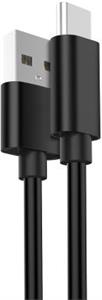 Cable USB 2.0 A to USB-C, 1m, black, Ewent