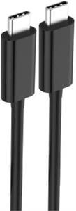 Cable USB-C to USB-C, 1m, black, Ewent