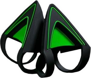 Kitty Ears for Razer Kraken headsets Green