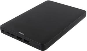PowerBank Deltaco, 20.000 mAh Li-Po, 1x USB-C, 2x USB-A, black, PB-832