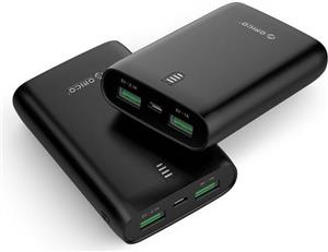 PowerBank ORICO Scharge, 6.000 mAh, 2x USB, black, FIREFLY-M6