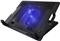 Stand Laptop cooling pad 17", silent fan, 2x USB, Ewent EW12