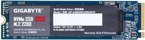 SSD Gigabyte 256GB, M.2 2280, NVMe 1.3 PCI-Express 3.0 x4, 3D NAND TLC, 1700MBs/1100MBs, 5Yr., Retail, GP-GSM2NE3256GNTD