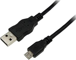Cable USB 2.0, A - micro B, M-M, 1m, Logilink