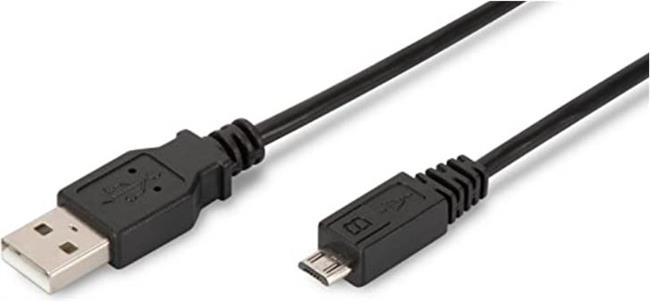 Cable USB-A 2.0 to Micro USB, 1.8m, black, Ewent