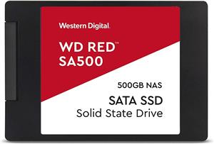 SSD WD Red 500GB SA500 NAS, WDS500G1R0A, 2.5''