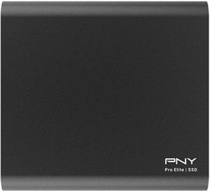SSD 250GB Type-C USB 3.1 Gen2, 3D TLC, PNY Pro Elite Portable, PSD0CS2060-250-RB