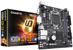 Matična ploča Gigabyte H310M S2V 2.0, DDR4, SATA3, DVI, USB3.1Gen1, LGA1151 mATX