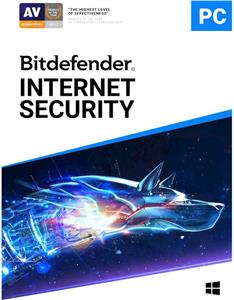 BITDEFENDER Internet Security 2020, godišnja pretplata za 3 korisnika, retail