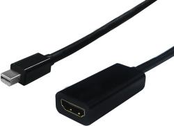 STANDARD adapter-kabel mini DP(M) na HDMI(F), v1.2, 0.15m