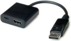 Roline VALUE adapter/kabel HDMI(F) na DisplayPort(M), 4K (v1.2), 0.15m