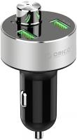 Orico USB Bluetooth multifunkcionalni auto punjač, 2 porta, silver (ORICO UBT-2U)