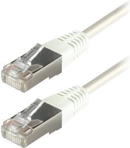 Transmedia S-FTP Cat5E Patch Cable, 15m, White