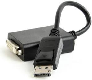 Gembird DisplayPort v.1.2 to Dual-Link DVI adapter cable, black