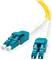 Roline optički mrežni kabel LC-LC 9/125 singlemode, duplex, 2.0m, žuti