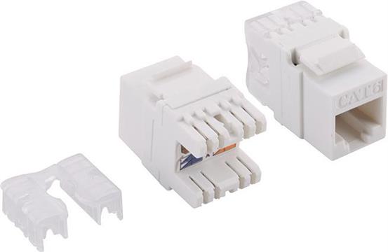 Modul Keystone RJ45 Cat.6 UTP, LSA/IDC NK4005, bijeli