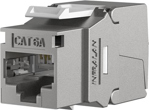 Modul Keystone RJ45 Cat.6a STP, tool less, die-cast housing