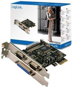 Kontroler PCI Express, Parallel 1 Port + Serial 2 Port