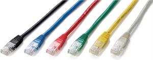 U/UTP prespojni kabel Cat.5e PVC Cu AWG26, crveni, 0,5 m