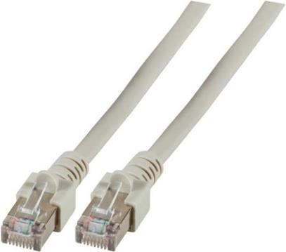 SF/UTP prespojni kabel Cat.5e PVC CCA AWG26, sivi, 5,0 m