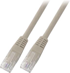 U/UTP prespojni kabel Cat.5e PVC CCA AWG24, bijeli, 0,5 m