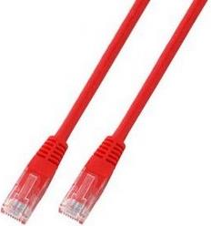 U/UTP prespojni kabel Cat.5e PVC CCA AWG24, crveni, 2,0 m