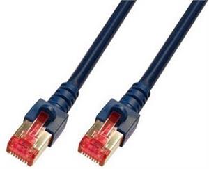 S/FTP prespojni kabel Cat.6 LSZH Cu AWG27, crni, 3,0 m