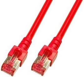 S/FTP prespojni kabel Cat.6 LSZH Cu AWG27, crveni, 1,0 m
