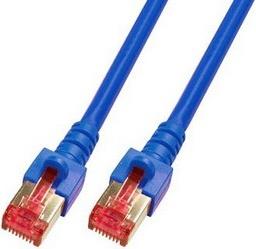 S/FTP prespojni kabel Cat.6 LSZH Cu AWG27, plavi, 2,0 m