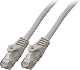 U/UTP prespojni kabel Cat.6 LSZH CCA AWG24, sivi, 0,5 m