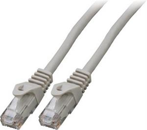 U/UTP prespojni kabel Cat.6 LSZH CCA AWG24, sivi, 7,5 m