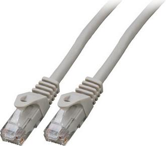 U/UTP prespojni kabel Cat.6 LSZH CCA AWG24, sivi, 7,5 m