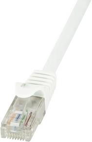 U/UTP prespojni kabel Cat.6 PVC CCA AWG24, bijeli, 3,0 m