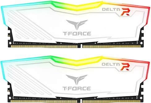 Memorija Teamgroup Delta 16GB kit (2x8GB) DDR4-3200 DIMM PC4-25600 CL16, 1,35 V, TF4D416G3200HC16CDC01