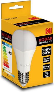 KODAK ŽARULJA LED A60 E27 806LM WARM 10W/60W NON DIM