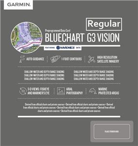 BluChart kartica g3 Vision - regular regija ® 010-11138-04