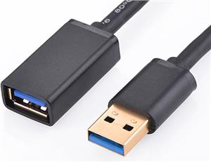 Ugreen USB 3.0 produžni kabel (M na F) crni 1m