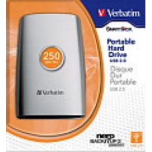 HDD External 2,5" 250 GB Verbatim Smart Disk , USB 2.0