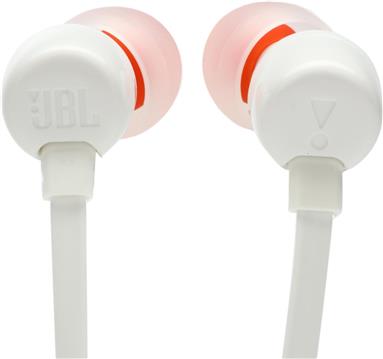 Slušalice JBL T110, in-ear, bijele