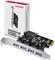 AXAGON PCEU-430VL PCIe Adapter 4x USB3.2