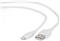 Gembird USB to 8 pin Lightning sync and charging cable, white, 1 m