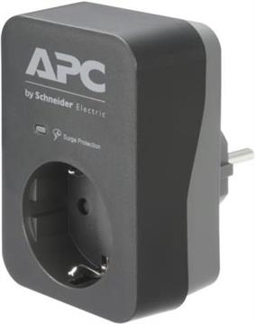 APC Essential SurgeArrest 1 Outlet Black 230V Germany