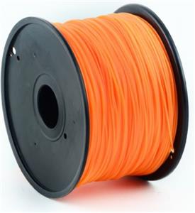 Gembird PLA filament for 3D printer, Orange 1.75 mm, 1 kg