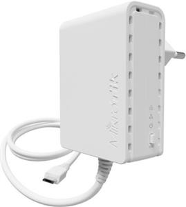 MikroTik Power adapter with PWR-LINE function., EU plug