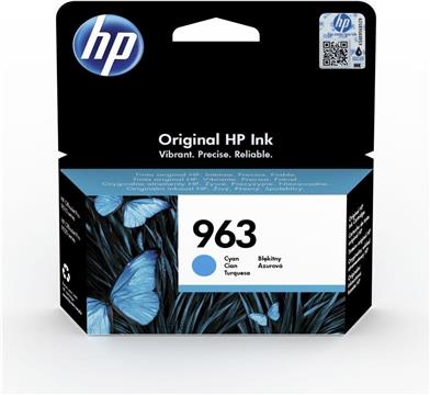 HP 963 Cyan Original Ink Cartridge