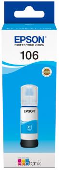 Tinta 106 EcoTank Cyan ink bottle L7160/7180