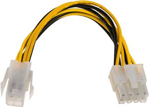 Akyga 4 pin(M) na 8pin(F) EPS produžni kabel